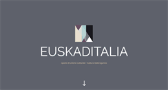 Desktop Screenshot of euskaditalia.com