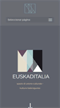 Mobile Screenshot of euskaditalia.com